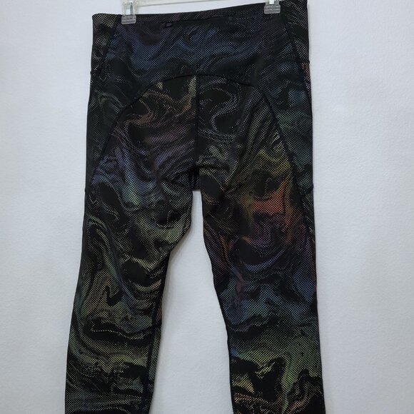 Athleta Lightning Swirl Reflective 7/8 Tight High-Rise in Supersonic Size LT - Picture 7 of 16
